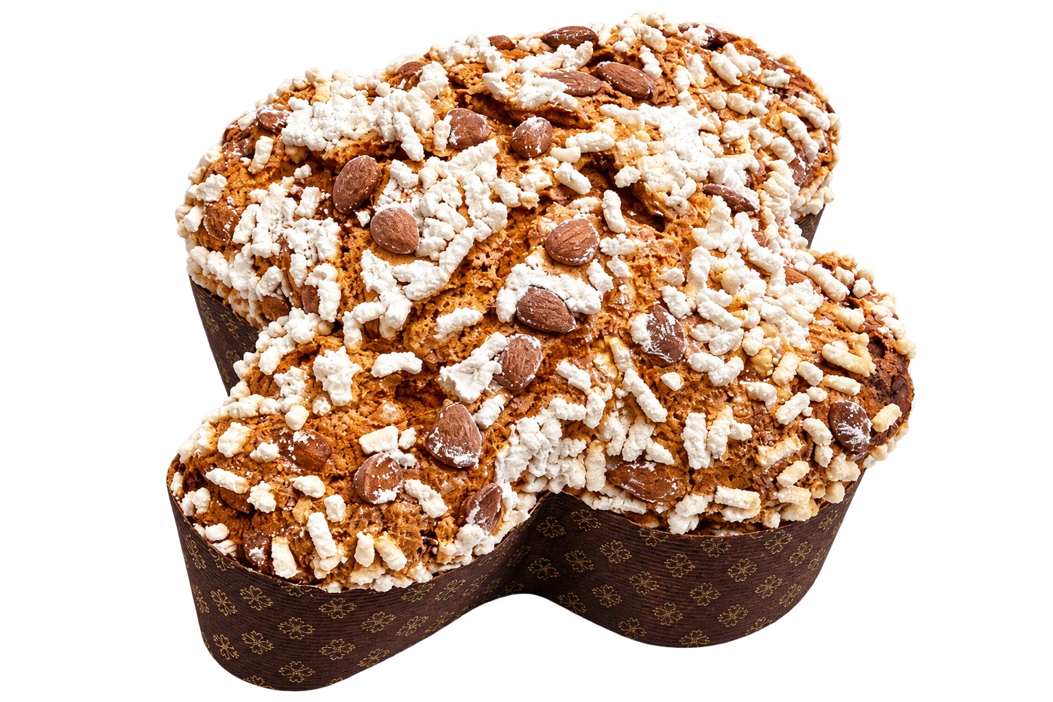 Colomba Delice con mandorle e zucchero